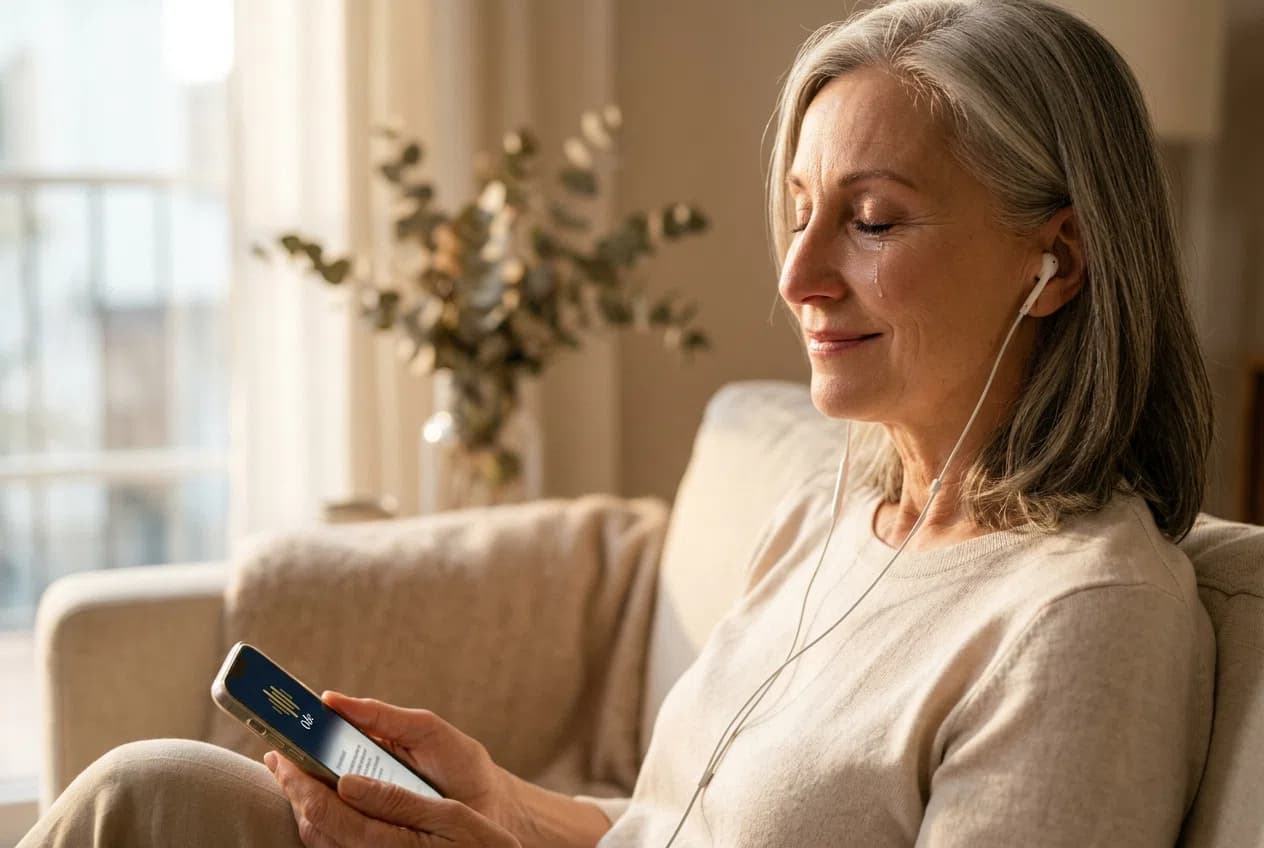 A moment of listening to your personalized song