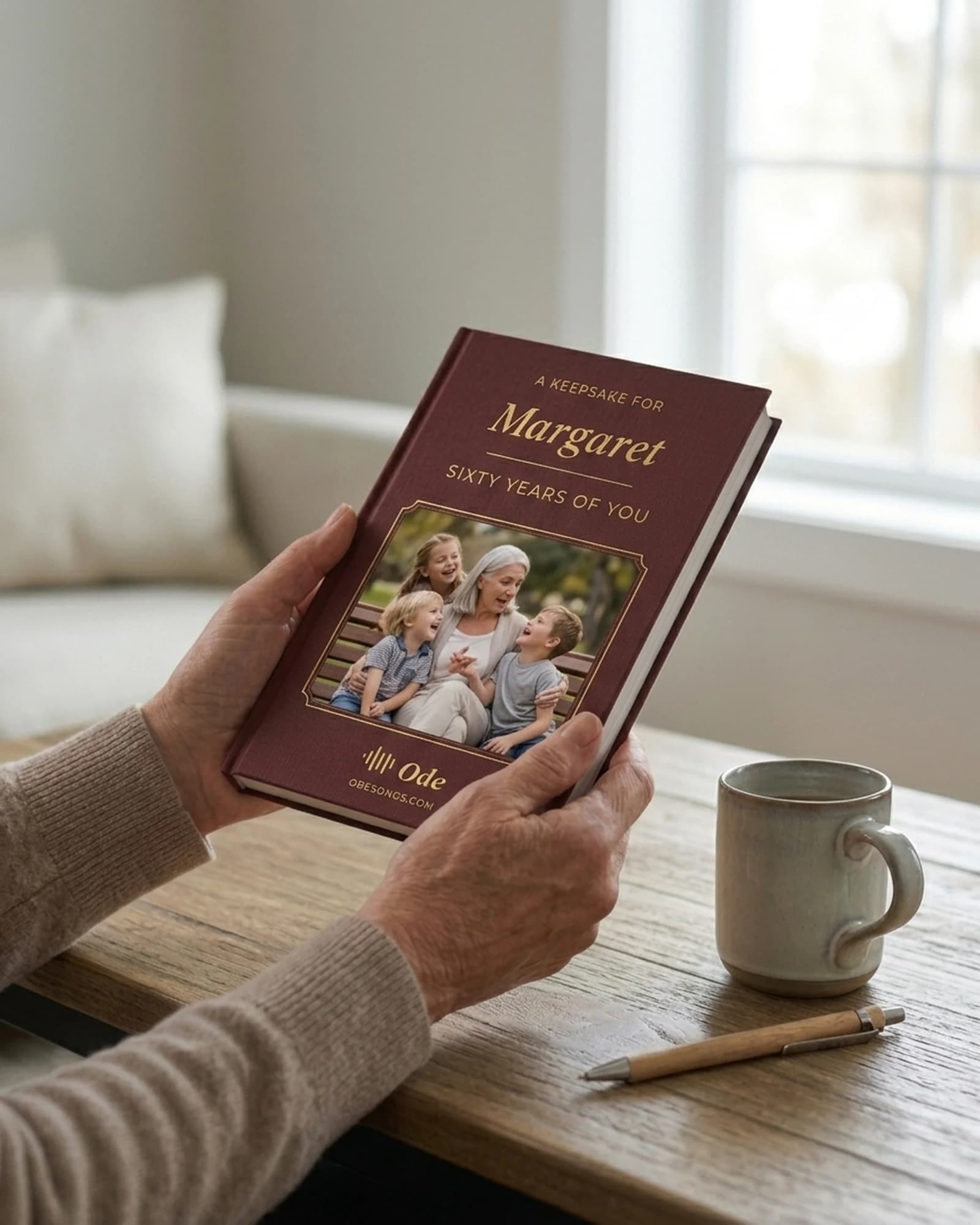 Hardcover Keepsake Book