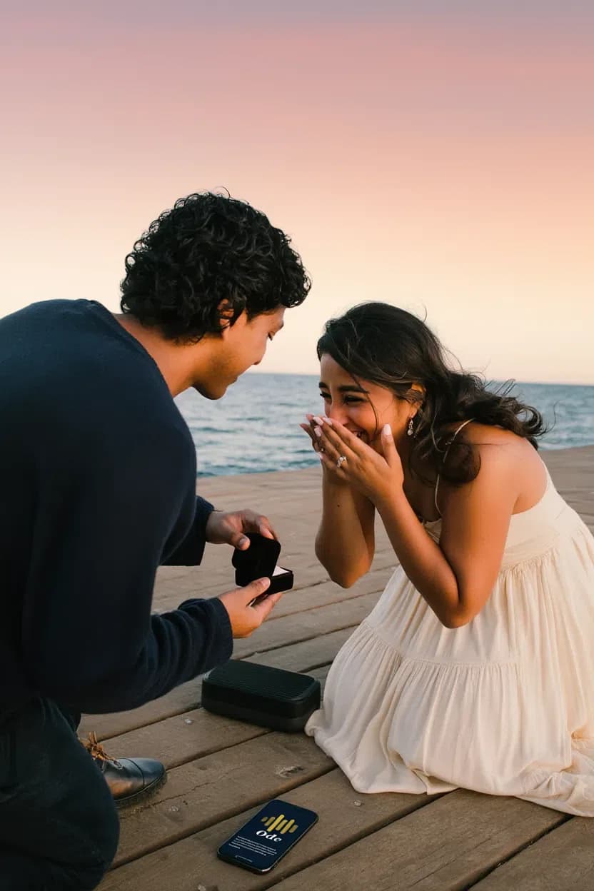 Personalized song for proposal